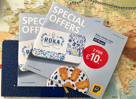 Schiphol folder. Special offers and € 5 discount.